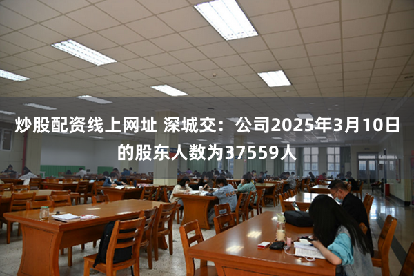 炒股配资线上网址 深城交：公司2025年3月10日的股东人数为37559人