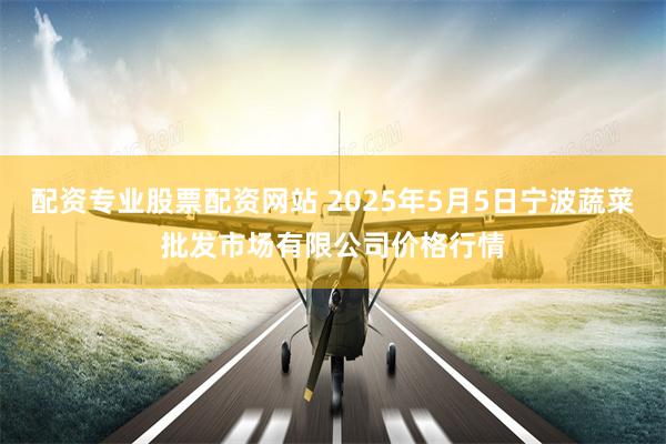 配资专业股票配资网站 2025年5月5日宁波蔬菜批发市场有限公司价格行情